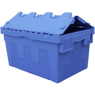VISO DSW5536 Box with hinged lid (W x H x D) 600 x 320 x 400 mm Blue 1 pc(s)