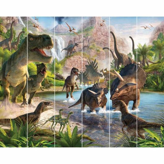 Walltastic Dinosaur Land Wallpaper Mural