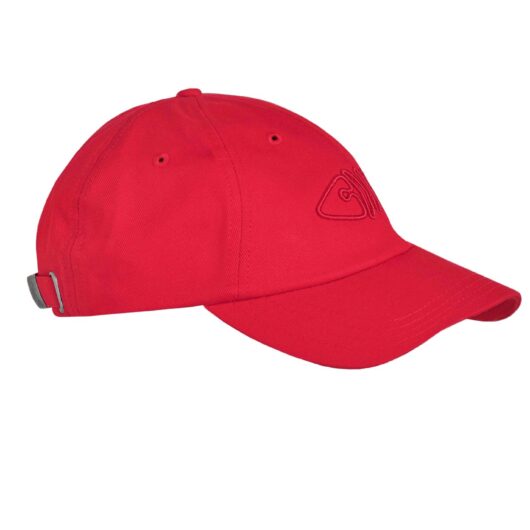 Weird Fish Bude Branded Twill Cap Retro Red Size ONE