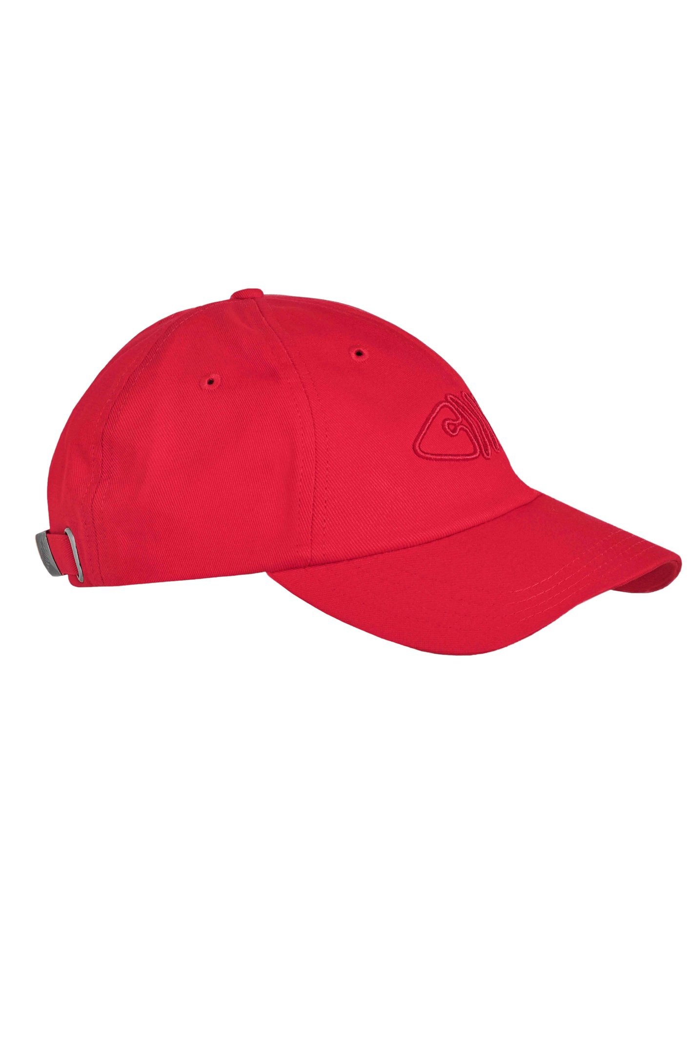 Weird Fish Bude Branded Twill Cap Retro Red Size ONE