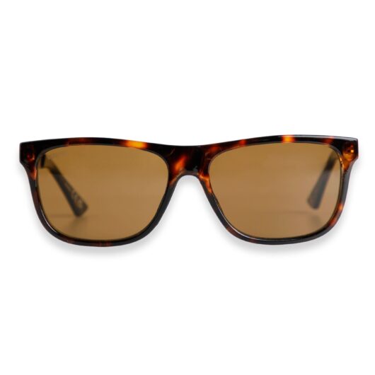 Weird Fish Charlton Rectangular Sunglasses Antique Tan Size ONE