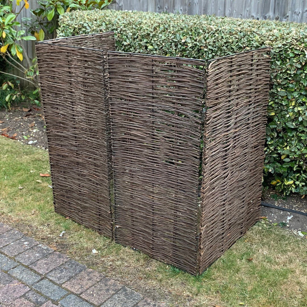 Willow Wheelie Bin Screen (Double)