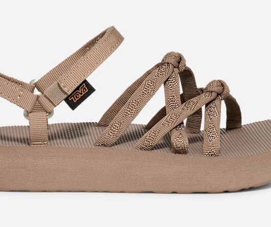 Women's TEVA Midform Kena Slim Sandals in Dune, Size 5