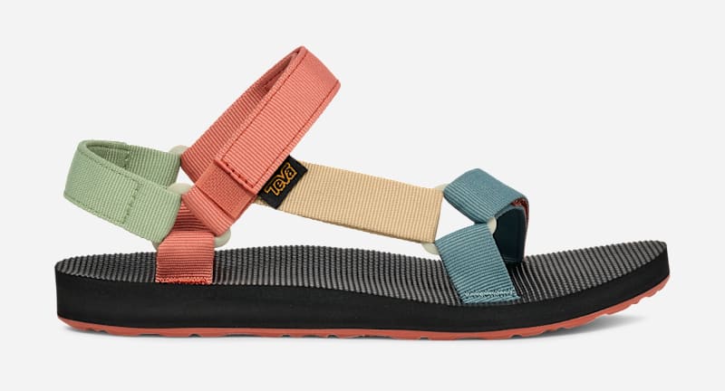 Women's TEVA Original Universal Sandals in Dusty Pastel Multi, Size 5