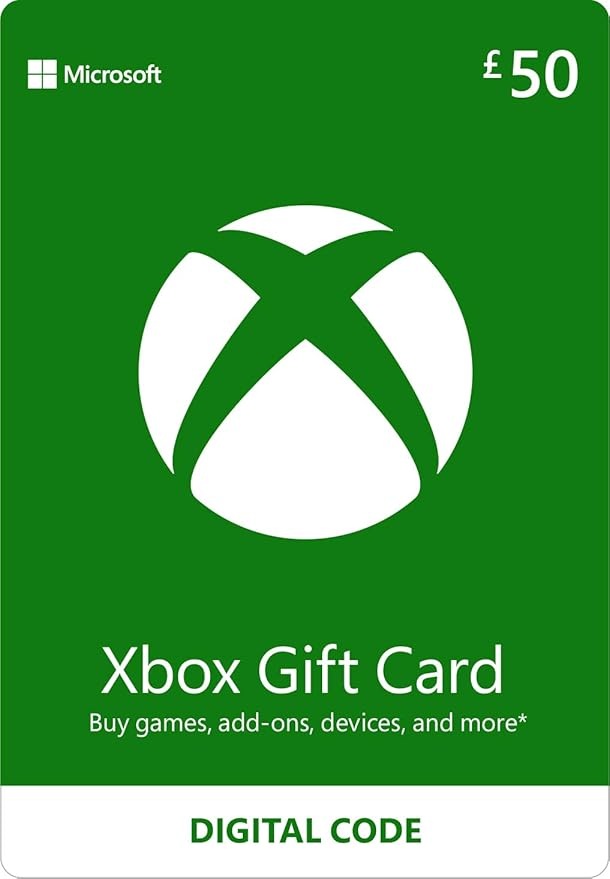 Xbox Gift Card £50 - Xbox Series X | S - Xbox One